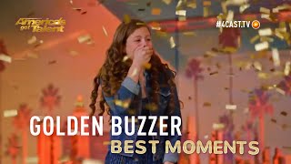 13 YEAR OLD Angelina Green Wins GOLDEN BUZZER on AGT 2017!