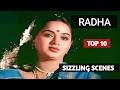 Radha Top 10 Sizzling Scenes Of Radha