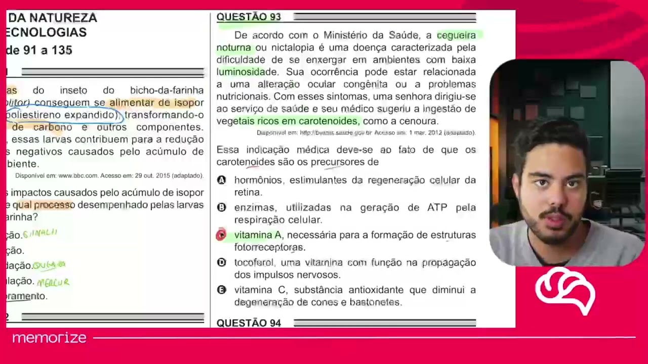 Resolução em Vídeo — Questão 127 ENEM 2018 PPL