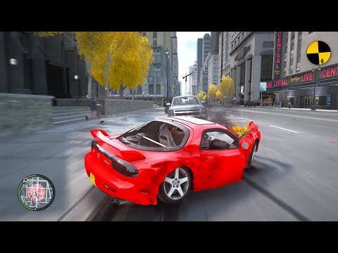 GTA 4 Crash Testing Real Car Mods Ep.101