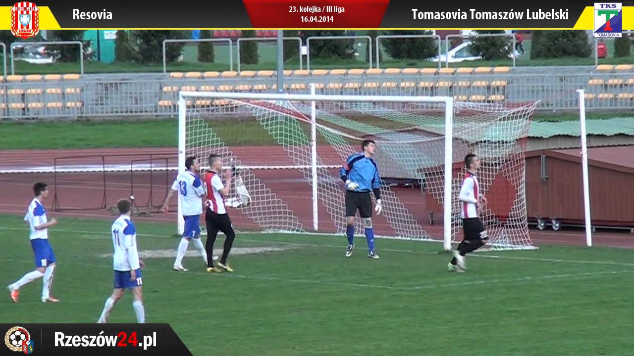 Skrót meczu Resovia - Tomasovia 2-0 [WIDEO]