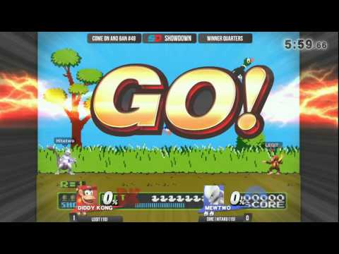 Come on and Ban #48 - Winner Quarters: Legit (Diddy Kong) vs DiRe|Hitaku (MewTwo)