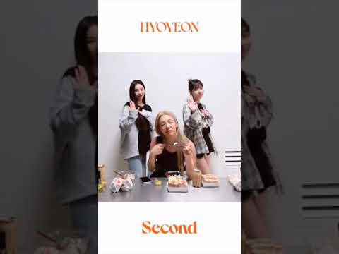 100821 - Hyoyeon SNSD - Second Challenge with Aespa Karina Winter