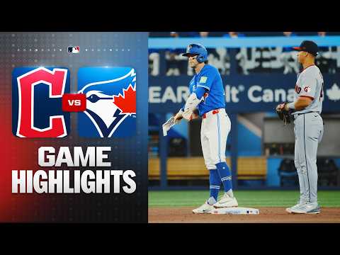 토론토 VS 클리블랜드 MLB 하이라이트