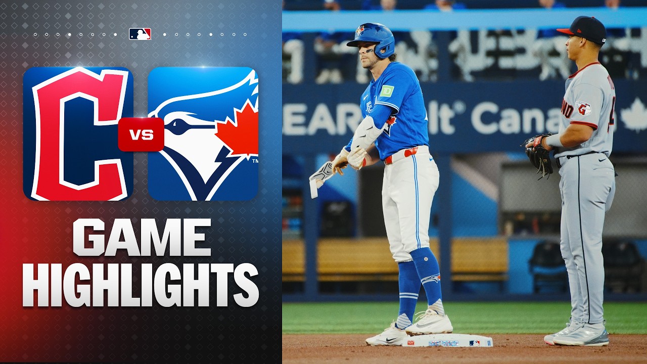 Guardians vs. Blue Jays Game Highlights (4/25/26) | MLB Highlights