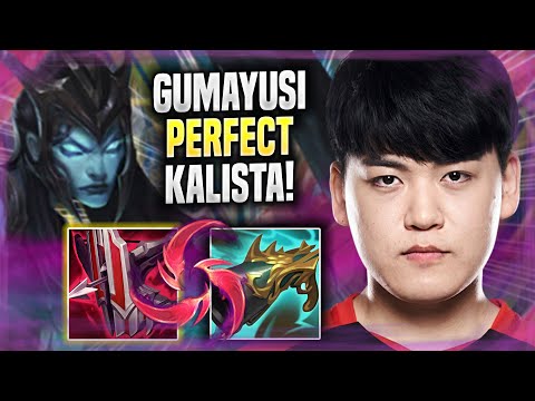GUMAYUSI PERFECT GAME WITH KALISTA! - T1 Gumayusi Plays Kalista ADC vs Jhin! | Season 2022