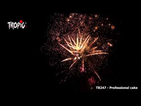 TB247 (300 shots)  - TROPIC Fireworks, Fajerwerki, Feuerwerk, Vuurwerk, Feu d'artifice