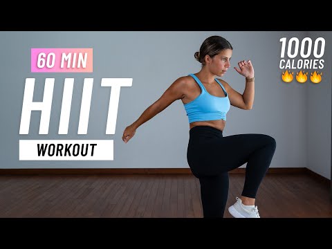 20 MIN FULL BODY HIIT Workout With Weights At Home No Repeat No Jumping