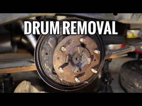 Everything You Need to Remove Drum Brakes Mazda B2200 B2000 | Flake Garage Part 1