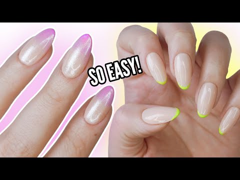 3 Trendy Spring 2023 Nail Designs Using a Recycled Makeup Sponge