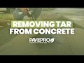 How To Remove Asphalt & Tar From Concrete (any asphalt-based products)