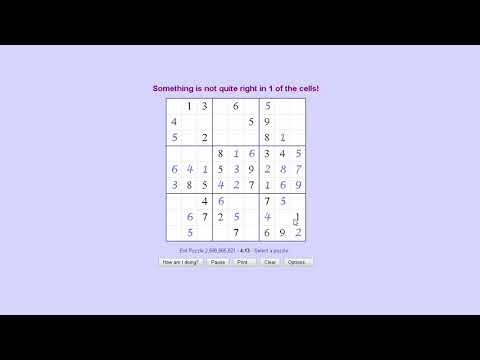 Sudoku Evil #1