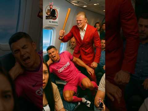 Ronaldo ngất xỉu vì khói thuốc trên máy bay #ronaldo #shorts #xuhướng