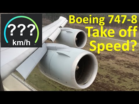 What's the Take-off Speed of a Boeing 747-8?