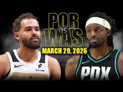 포틀랜드 VS 워싱턴 123:88 NBA 스포츠하이라이트