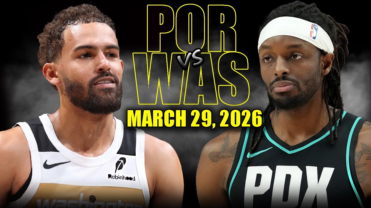 3월30일 포틀랜드 워싱턴 NBA 하이라이트