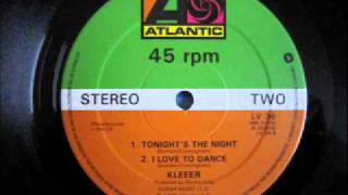 Kleeer - Tonight's The Night /I Love To Dance