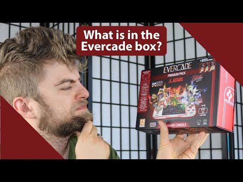 Unboxing the Evercade Handheld Premium Pack