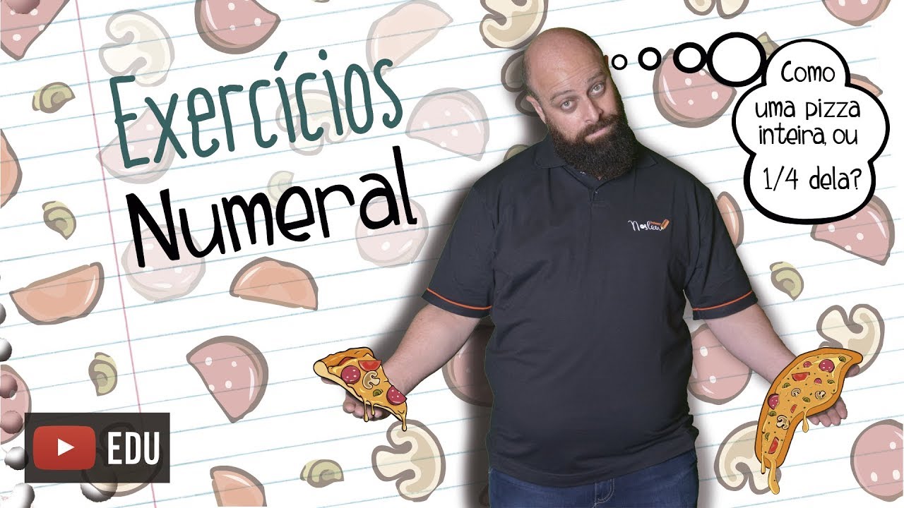 Exercícios de Numeral, artigo e interjeição [Prof Noslen]