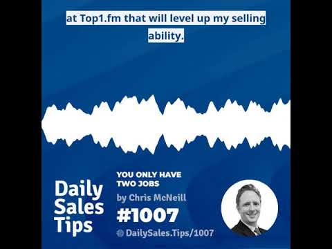 1007: You Only Have Two Jobs - Chris McNeill