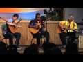 Led Kaapana, Jeff Peterson, & George Kahumoku - "Radio Hula" at Maui's Slack Key Show