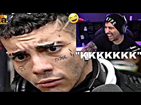 PIUZINHO REAGINDO SIDOKA MELHORES MOMENTOS | tente não rir!😂