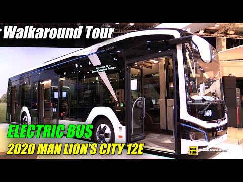 2020 Man Lion's City 12E Electric Bus Tour - Exterior Interior Walkaround
