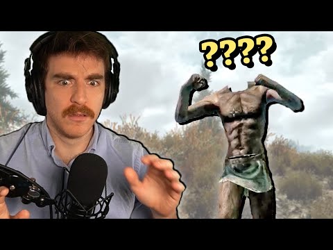 Skyrim, but EVERY HIT turns people into a random species