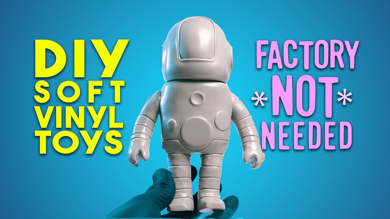 DIY SOFUBI!? Home Made Japanese style toys for CHEAP! #sofubi #sofvi #ソフビ