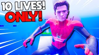 10 Lives ONLY Fortnite Deathrun! w/ ProHenis!