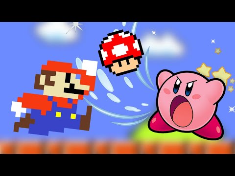 Kirby vs Mario bros