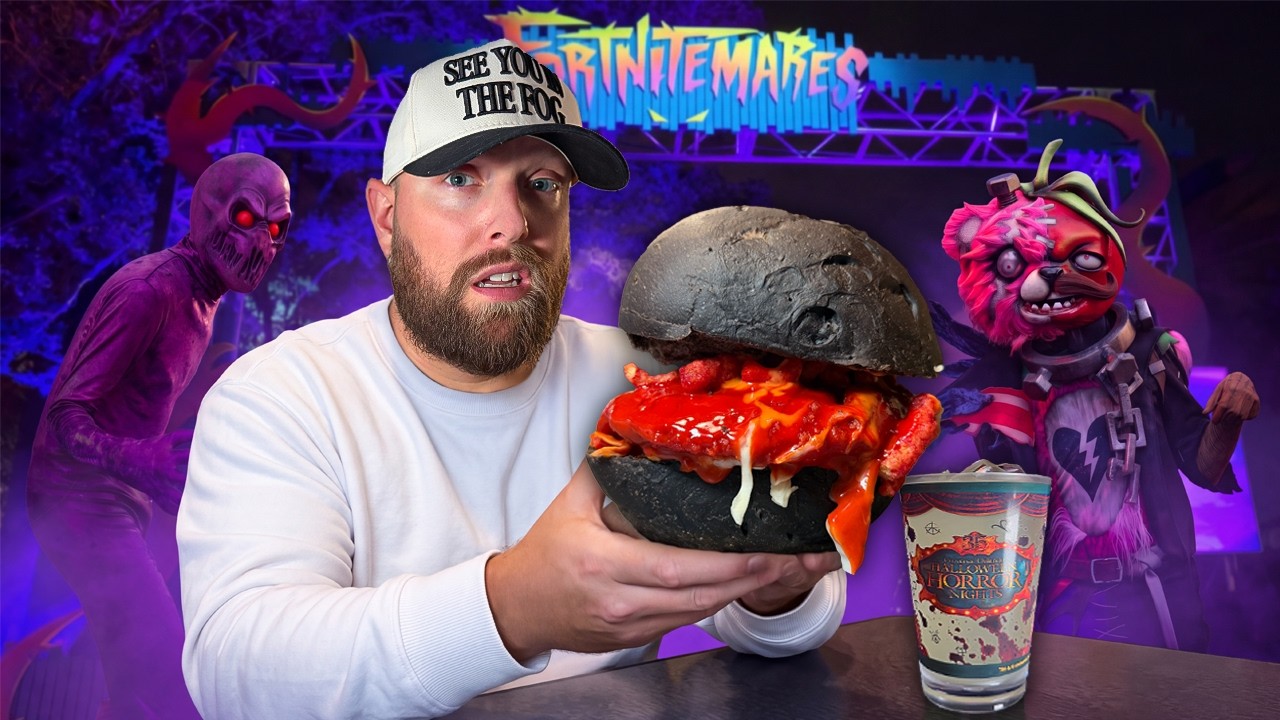 I Ate EVERYTHING at Halloween Horror Nights 2026!