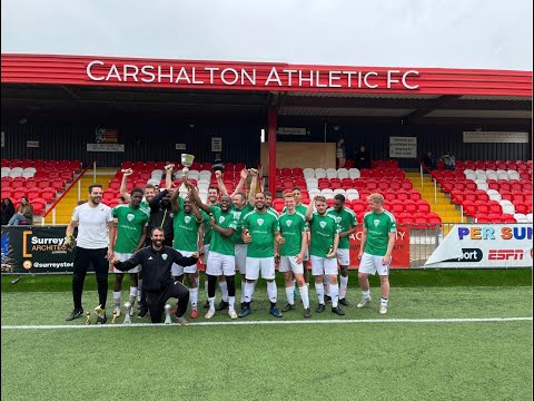 SLFN CUP FINAL  2021/22,  SPORTING LONDON WIN THE CUP  4K