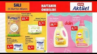 BİM 26 MART 2019 AKTÜEL ÜRÜNLER KATALOĞU | BEBEK ÜRÜNLERİ
