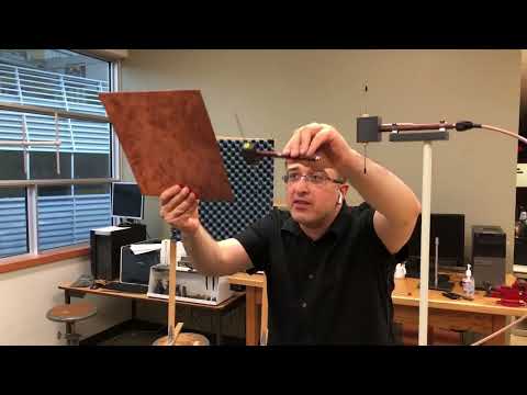 Undergrad Antennas Lab - Part 1 - E plane & H plane