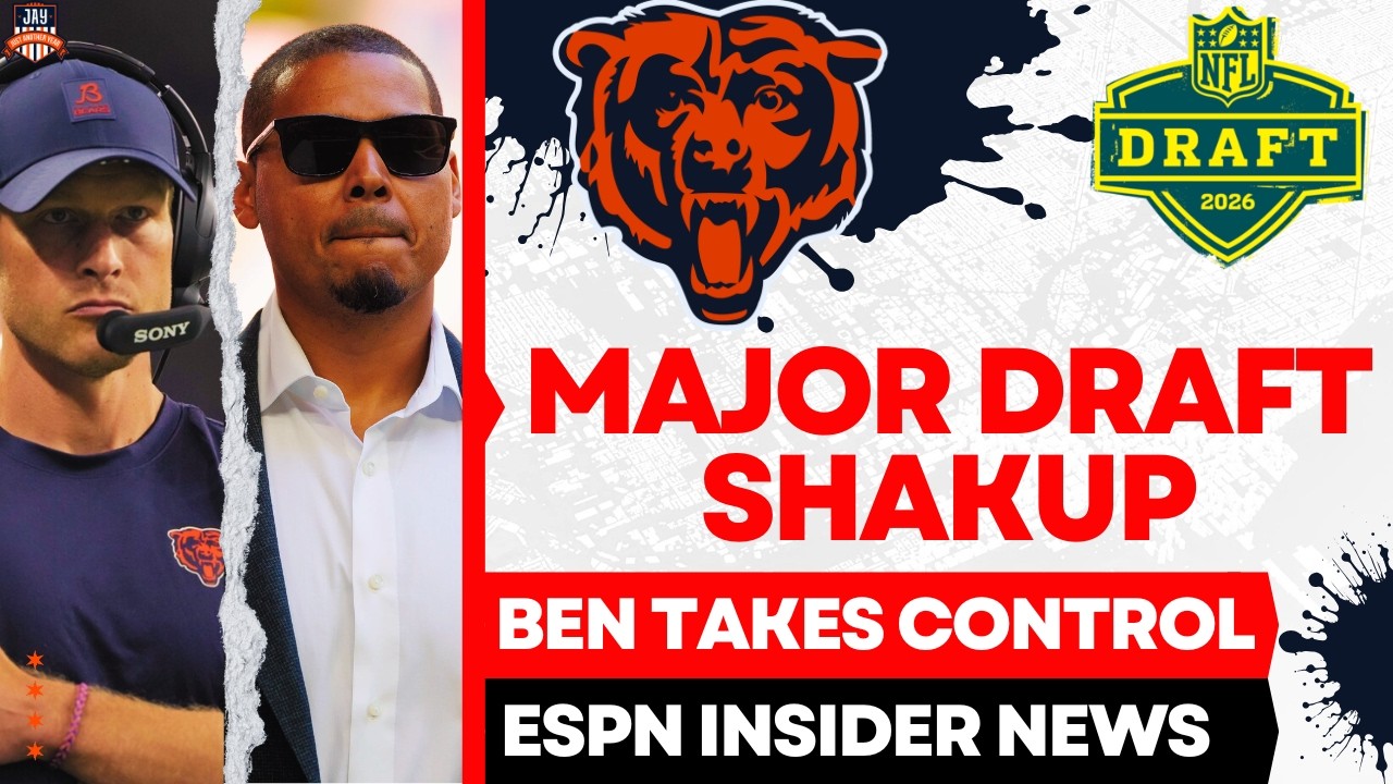 BIG Bears Draft Power Shift As Ben Johnson Is Now Calling the Shots +  ESPN Insider Drops BIG Rumor