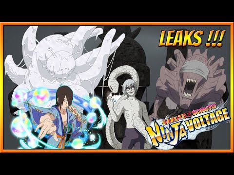 KABUTO V2 E UTAKATA KITS !!!!GEDO MAZO, C2, SAIKEN E MAIS VAZAMENTOS - NARUTO X BORUTO NINJA VOLTAGE