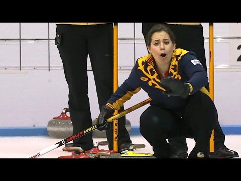 CURLING: ESP-SCO WCF World Mixed Doubles Chp 2015 - Group C
