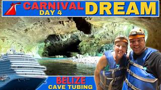 Carnival Dream Caribbean Cruise - Belize Cave Tubing Tour (Day 4) 🚢🌴