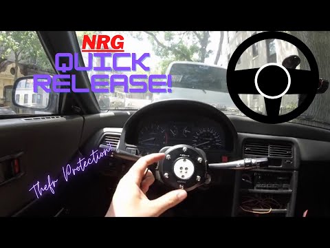 NRG 2.0 quick release install on Honda CRX