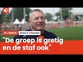 Jans meteen onder de indruk van nieuwe aanwinst op de eerste training van het seizoen