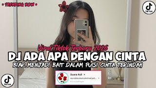 Download lagu DJ BIAR MENJADI BAIT DALAM PUISI CINTA TERINDAH || ADA APA DENGAN CINTA REMIX VIRAL TIKTOK  mp3