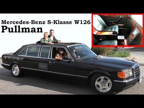 Mercedes-Benz S-Klasse S-Class W126 Pullman Clasic Car mit Susanne Eisenmann