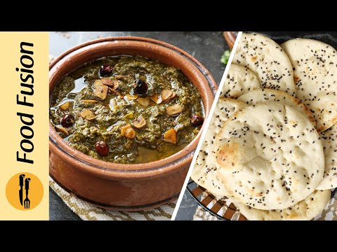 Palak Handi with Mini Naan Recipe by Food Fusion