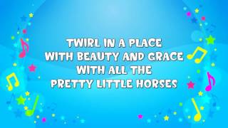 All the Pretty Little Horses | Sing A Long | Lullaby | Bedtime Song | Nursery Rhyme | KiddieOK