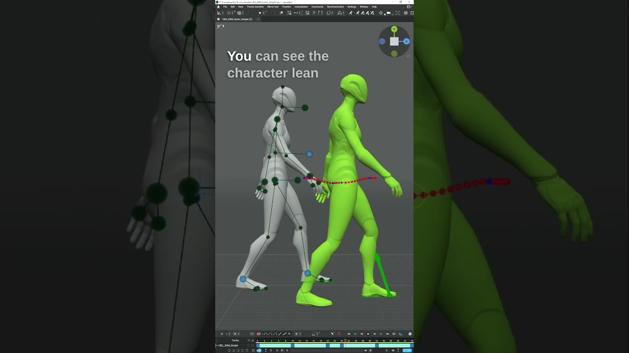 How to Make a Step in #Cascadeur