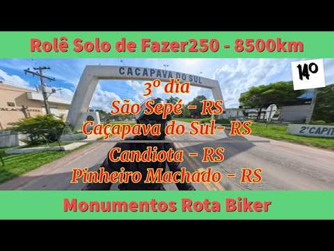 S16/EP14 - Passando por São Sepé, Caçapava do Sul, Candiota e Pinheiro Machado no RS | 29-12-25