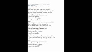 Bee Gees: MARLEY PURT DRIVE - Original - In Sync LYRICS &amp; CHORDS - Free* TAB: DairyBeat: