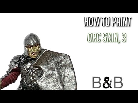 How to paint Orc Skin, 3