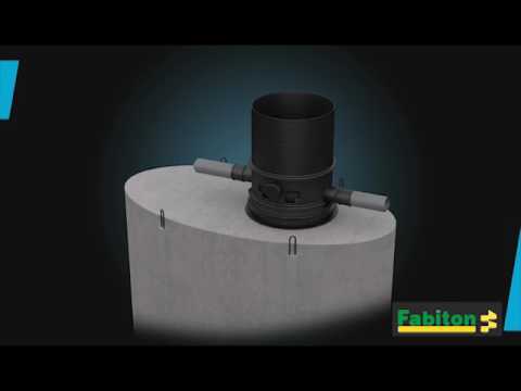 Fabiton BV - Waterput beton (ovaal) met Flex-schachtopbouw